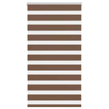 Vidaxx Zebra-Rollo 90x150 cm Stoffbreite 85,9 cm Polyester braun