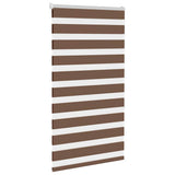 Vidaxx Zebra-Rollo 90x150 cm Stoffbreite 85,9 cm Polyester braun