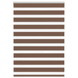 Vidaxx Zebra-Rollo 100x150 cm Stoffbreite 95,9 cm Polyester braun
