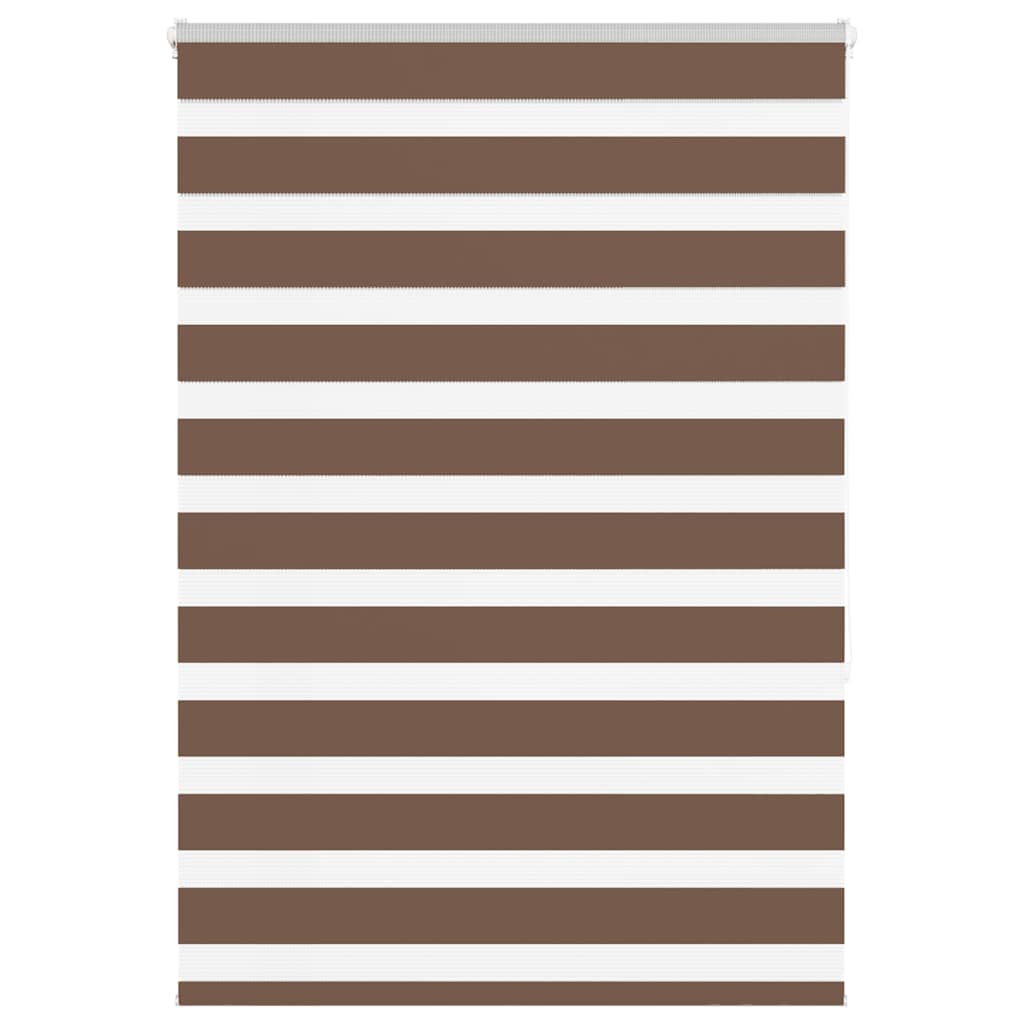 Vidaxx Zebra-Rollo 100x150 cm Stoffbreite 95,9 cm Polyester braun