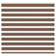 Vidaxx Zebra-Rollo 160x150 cm Stoffbreite 155,9 cm Polyester braun