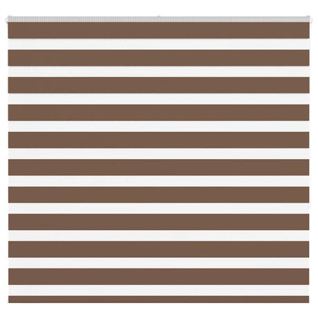 Vidaxx Zebra-Rollo 160x150 cm Stoffbreite 155,9 cm Polyester braun