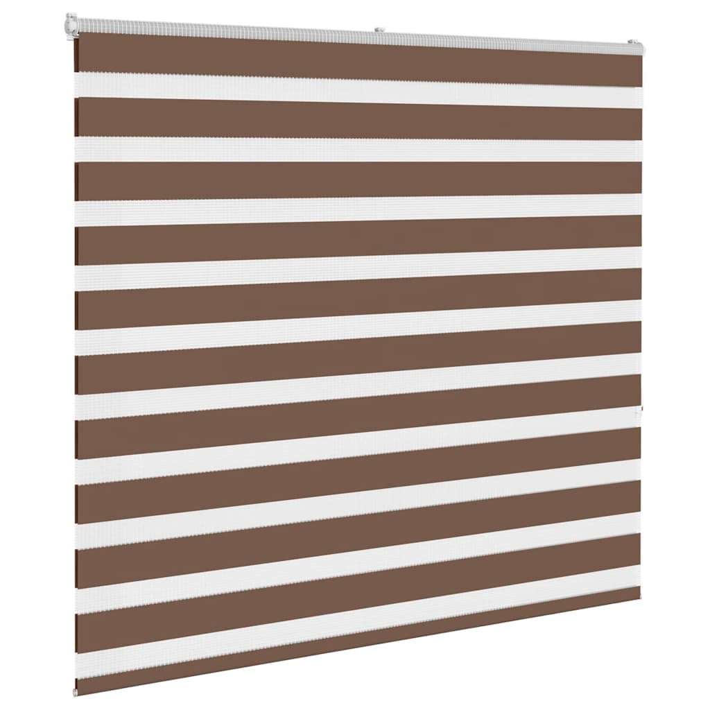 Vidaxx Zebra-Rollo 160x150 cm Stoffbreite 155,9 cm Polyester braun