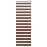 Vidaxx Zebra-Rollo 70x200 cm Stoffbreite 65,9 cm Polyester braun