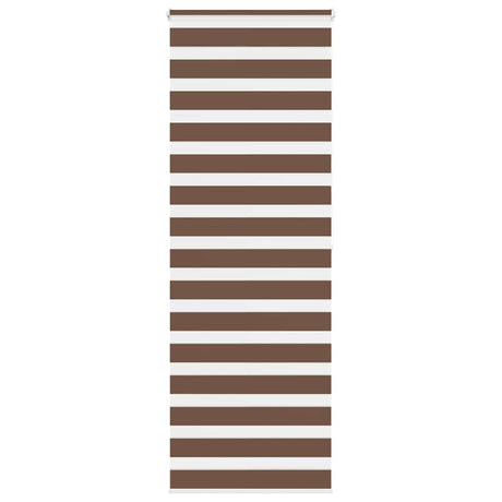 Vidaxx Zebra-Rollo 70x200 cm Stoffbreite 65,9 cm Polyester braun