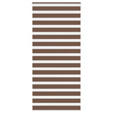 Vidaxx Zebra-Rollo 100x200 cm Stoffbreite 95,9 cm Polyester braun