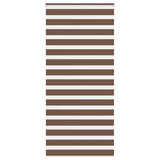 VidaXL Zebra-Rollo 105x200 cm Stoffbreite 100,9 cm Polyester braun