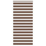 VidaXL Zebra-Rollo 115x200 cm Stoffbreite 110,9 cm Polyester braun