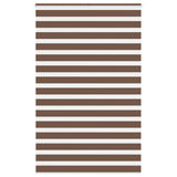 VidaXL Zebra-Rollo 140x200 cm Stoffbreite 135,9 cm Polyester braun