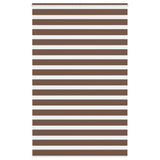 VidaXL Zebra-Rollo 145x200 cm Stoffbreite 140,9 cm Polyester braun