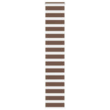 Vidaxx Zebra-Rollo 45x230 cm Stoffbreite 40,9 cm Polyester braun