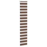 Vidaxx Zebra-Rollo 45x230 cm Stoffbreite 40,9 cm Polyester braun