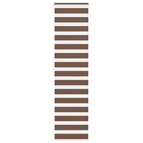 Vidaxx Zebra-Rollo 60x230 cm Stoffbreite 55,9 cm Polyester braun