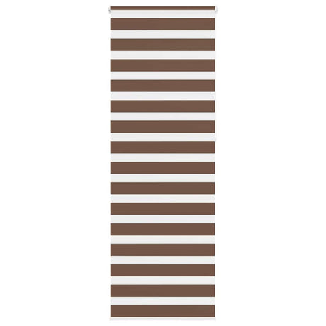 Vidaxx Zebra-Rollo 70x230 cm Stoffbreite 65,9 cm Polyester braun