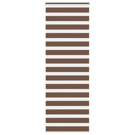 Vidaxx Zebra-Rollo 75x230 cm Stoffbreite 70,9 cm Polyester braun