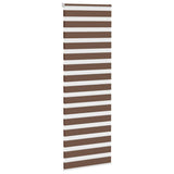 Vidaxx Zebra-Rollo 80x230 cm Stoffbreite 75,9 cm Polyester braun
