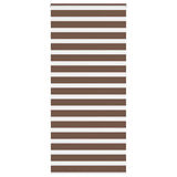 VidaXL Zebra-Rollo 105x230 cm Stoffbreite 100,9 cm Polyester braun