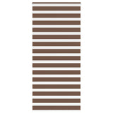 VidaXL Zebra-Rollo 110x230 cm Stoffbreite 105,9 cm Polyester braun
