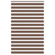 VidaXL Zebra-Rollo 140x230 cm Stoffbreite 135,9 cm Polyester braun