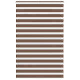 VidaXL Zebra-Rollo 140x230 cm Stoffbreite 135,9 cm Polyester braun