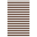 Vidaxx Zebra-Rollo 145x230 cm Stoffbreite 140,9 cm Polyester braun