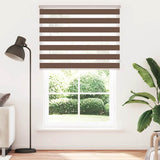 Vidaxx Zebra-Rollo 145x230 cm Stoffbreite 140,9 cm Polyester braun