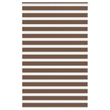 VidaXL Zebra-Rollo 150x230 cm Stoffbreite 145,9 cm Polyester braun
