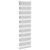 VidaXL Zebra-Rollo 40x100 cm Stoffbreite 35,9 cm Hellgrau