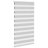 VidaXL Zebra-Rollo 75x100 cm Stoffbreite 70,9 cm Hellgrau