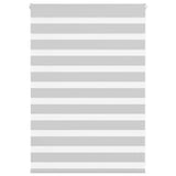 VidaXL Zebra-Rollo 105x100 cm Stoffbreite 100,9 cm Hellgrau