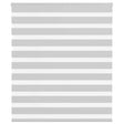 VidaXL Zebra-Rollo 125x100 cm Stoffbreite 120,9 cm Hellgrau