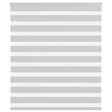 VidaXL Zebra-Rollo 130x100 cm Stoffbreite 125,9 cm Hellgrau