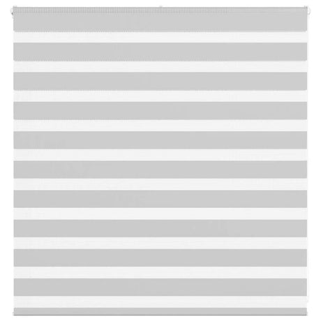 VidaXL Zebra-Rollo 145x100 cm Stoffbreite 140,9 cm Hellgrau