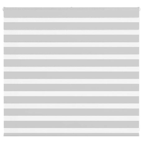 VidaXL Zebra-Rollo 160x100 cm Stoffbreite 155,9 cm Hellgrau