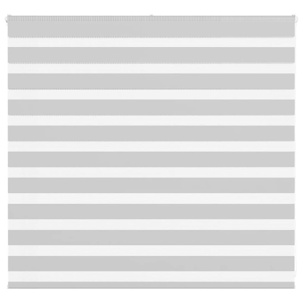 VidaXL Zebra-Rollo 165x100 cm Stoffbreite 160,9 cm Hellgrau