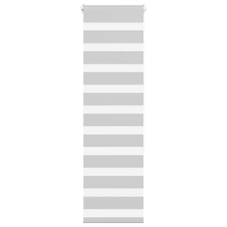 VidaXL Zebra-Rollo 45x150 cm Stoffbreite 40,9 cm Hellgrau