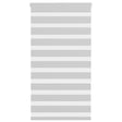 VidaXL Zebra-Rollo 80x150 cm Stoffbreite 75,9 cm Hellgrau
