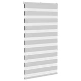 VidaXL Zebra-Rollo 85x150 cm Stoffbreite 80,9 cm Hellgrau
