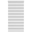 Vidaxx Zebra-Rollo 90x150 cm Stoffbreite 85,9 cm Hellgrau