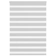 VidaXL Zebra-Rollo 105x150 cm Stoffbreite 100,9 cm Hellgrau