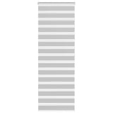 VidaXL Zebra-Rollo 80x200 cm Stoffbreite 75,9 cm Hellgrau