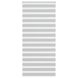VidaXL Zebra-Rollo 110x200 cm Stoffbreite 105,9 cm Hellgrau