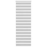 VidaXL Zebra-Rollo 70x230 cm Stoffbreite 65,9 cm Hellgrau