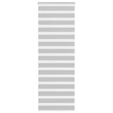 VidaXL Zebra-Rollo 90x230 cm Stoffbreite 85,9 cm Hellgrau