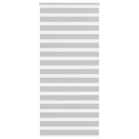 VidaXL Zebra-Rollo 105x230 cm Stoffbreite 100,9 cm Hellgrau