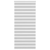 VidaXL Zebra-Rollo 115x230 cm Stoffbreite 110,9 cm Hellgrau