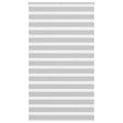 VidaXL Zebra-Rollo 120x230 cm Stoffbreite 115,9 cm Hellgrau