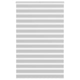 VidaXL Zebra-Rollo 145x230 cm Stoffbreite 140,9 cm Hellgrau