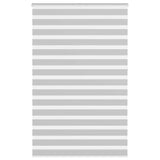VidaXL Zebra-Rollo 150x230 cm Stoffbreite 145,9 cm Hellgrau