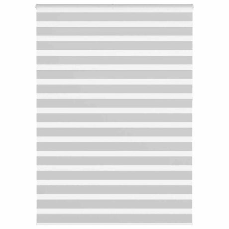VidaXL Zebra-Rollo 160x230 cm Stoffbreite 155,9 cm Hellgrau
